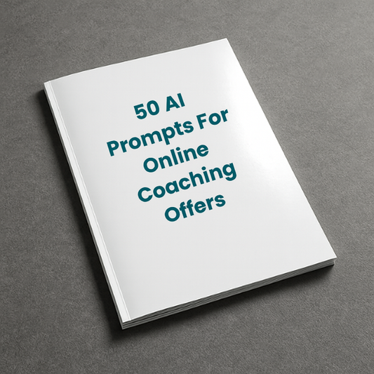 50 AI Prompts For Online Coaching Offers